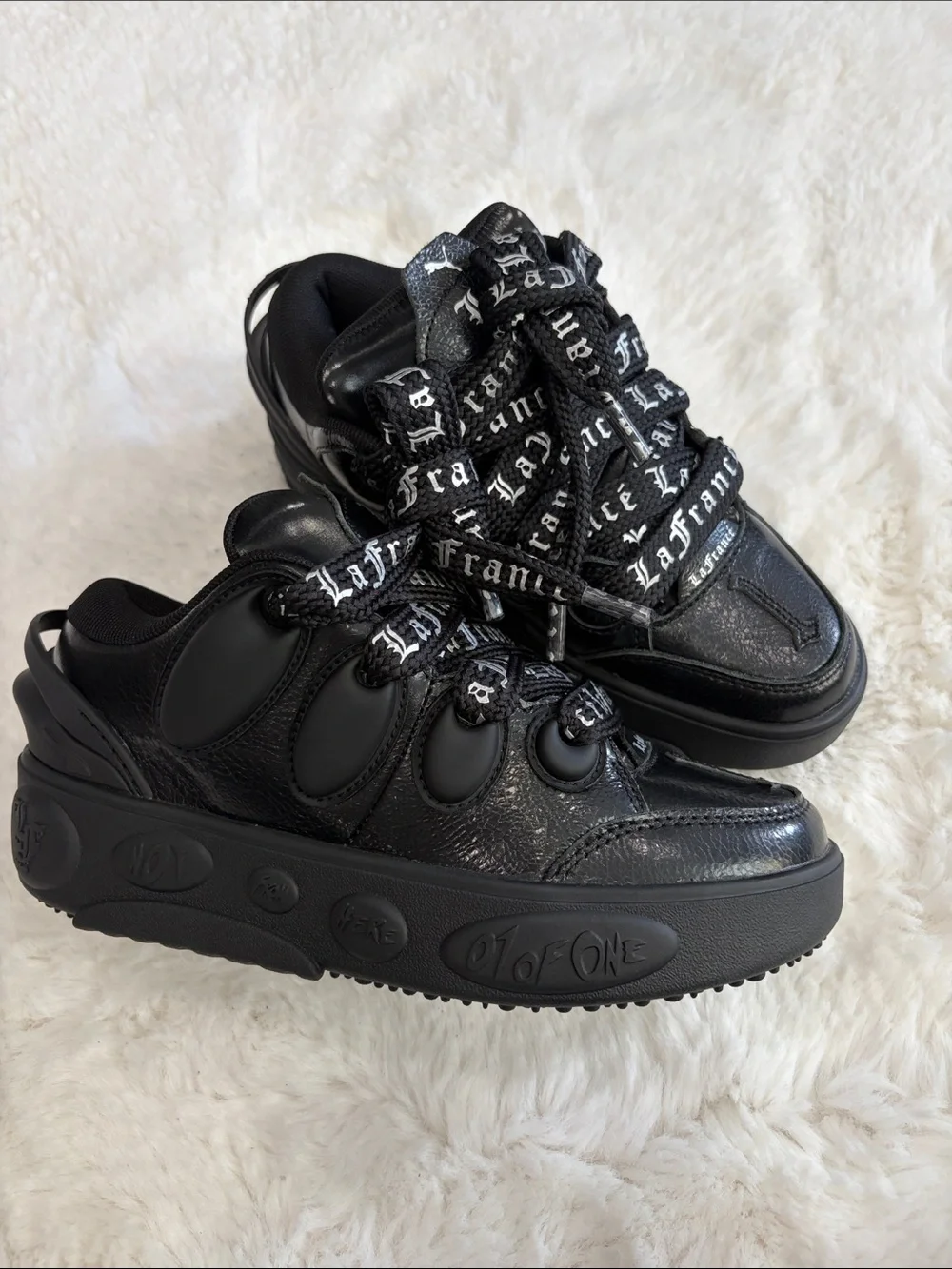 Puma La France’,Sneakers - Chunky Lace-Up Style,Kids Size 5.